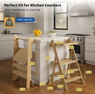 Torre di apprendimento Montessori in legno