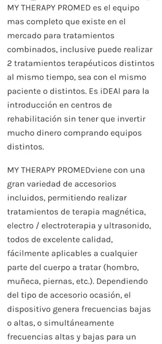 Magnetoterapia, electroterapia y ultrasonido