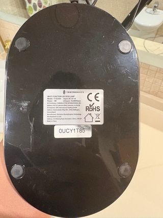 Lámpara Escritorio Plegable Negra