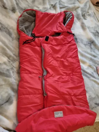 Saco Carrito Bebé Rojo