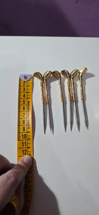 Palitos de cóctel dorados