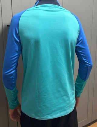Sudadera Nike Barça Azul y Turquesa