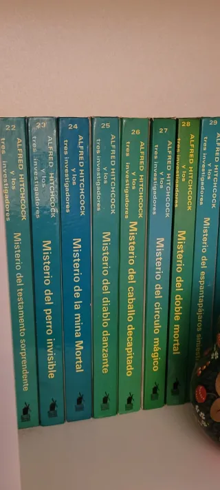 Colección 40 libros Los tres investigadores.