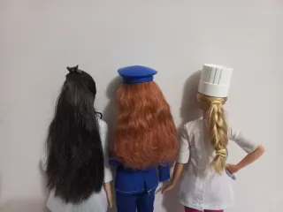 Barbie: Enfermera, Cocinera y Médica
