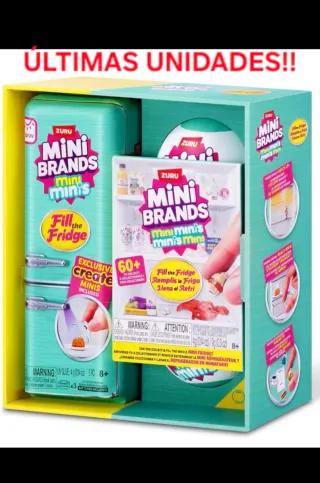 ULTIMAS UNIDADES!Mini Nevera Mini Brands+2BOLAS