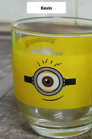 Set 3 Vasos Minions.