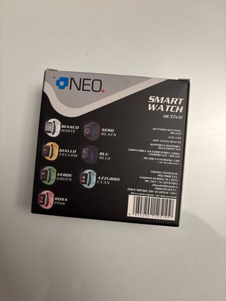 Smartwatch NEO Active Nero