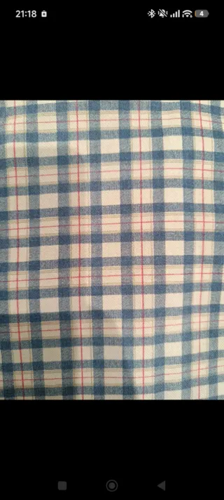 Pantalones de cuadros mujer