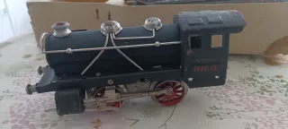 Tren Rico de Juguete Metálico