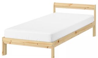 Somier 90x200 madera como nuevo sin colchón