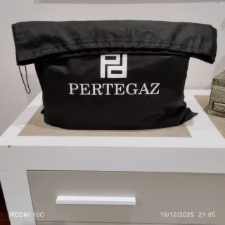 Bolso de hombro verde oliva Pertegaz