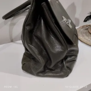 Bolso de hombro verde oliva Pertegaz