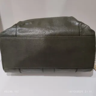 Bolso de hombro verde oliva Pertegaz