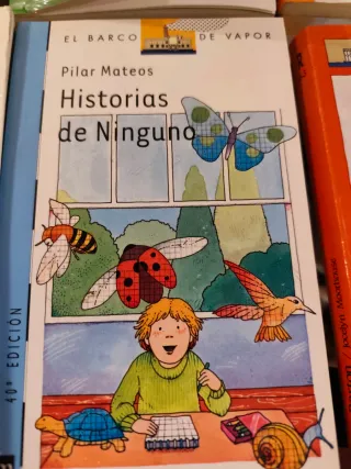 Lote 11 Libros Infantil Juvenil Barco de Vapor