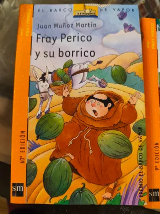 Lote 11 Libros Infantil Juvenil Barco de Vapor