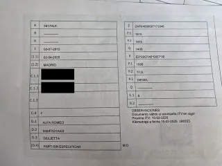 Alfa Romeo Giulietta 2012