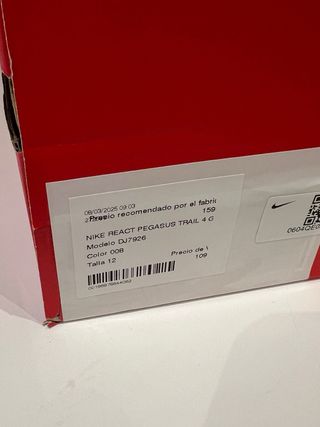 Nike Pegasus Trail 4 Gore-Tex Talla 46