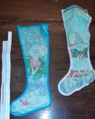 Calze Natalizie Streghe e Orso