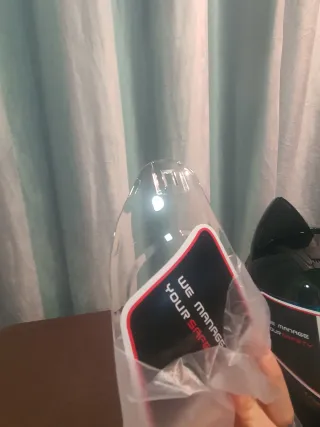 Casco Moto Negro con Orejas Gatito