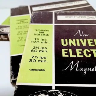 Lote 3 Cintas Grabación Universal Electronics