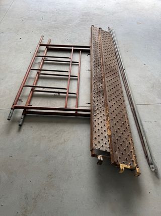 Andamio de obra metálico