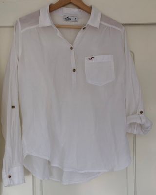 Pack 2 Blusas Hollister Blancas