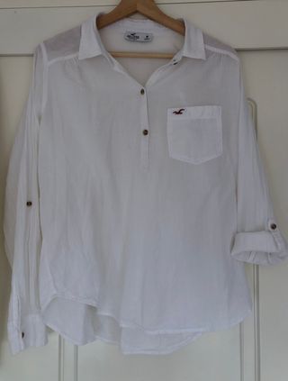 Pack 2 Blusas Hollister Blancas