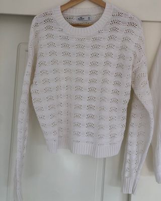 Pack 2 Blusas Hollister Blancas