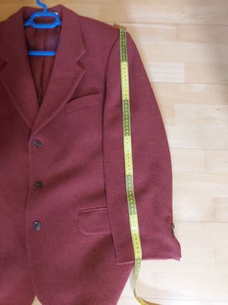 Chaqueta de caballero CYA color granate