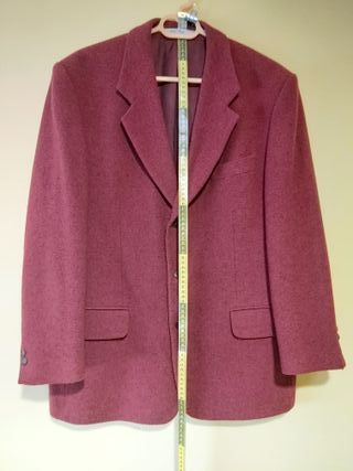 Chaqueta de caballero CYA color granate