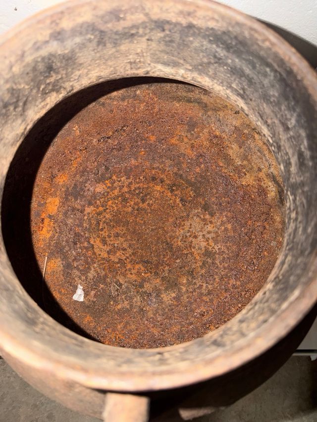 Olla Hierro Fundido F. FRANCO Nº 7 Antigua