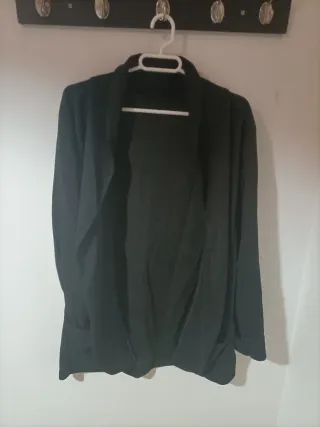 Blazer negro abierto