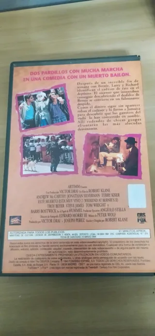 Este Muerto Está Muy Vivo 2 VHS