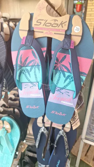 Chanclas Sloak Talla 37 Multicolor