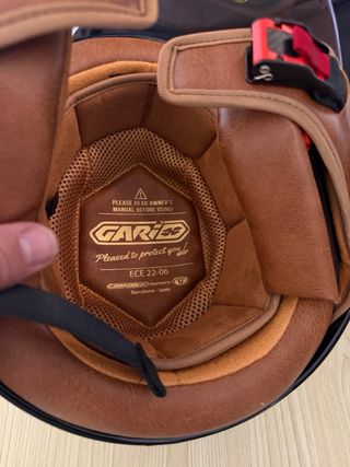 2 Cascos Moto Gari Jet Negro y negro mate