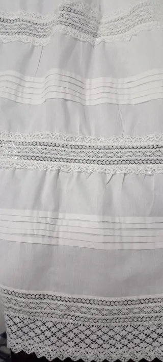 Enagua Fallera Blanca
