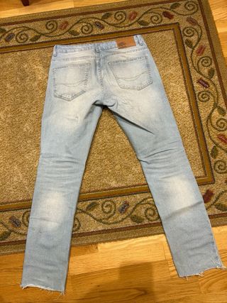 Pack 2 Pantalones Vaqueros Rotos Hombre