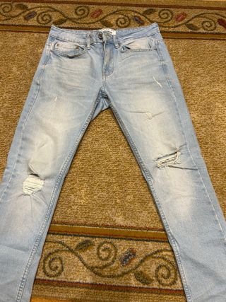 Pack 2 Pantalones Vaqueros Rotos Hombre