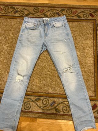 Pack 2 Pantalones Vaqueros Rotos Hombre