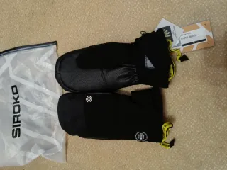 Guantes de Nieve Siroko Negro Talla M