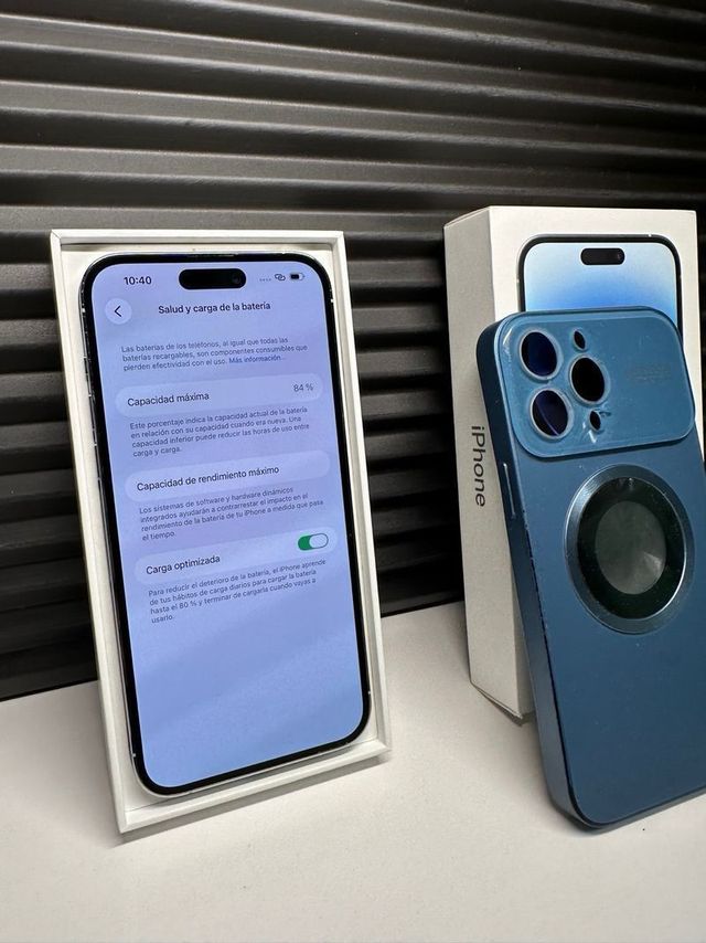 iPhone 14 Pro Max Azul/Plateado