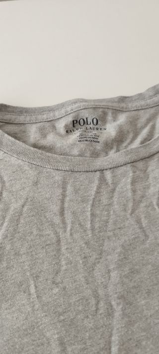 Camiseta Polo Ralph Lauren Verde y gris