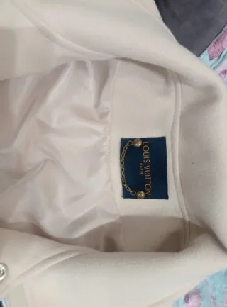 Bomber Louis Vuitton Beige e Blu