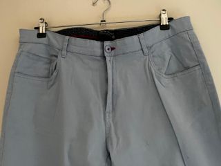 Pantalón Chino Roberto Grassi Talla 48 Azul Claro