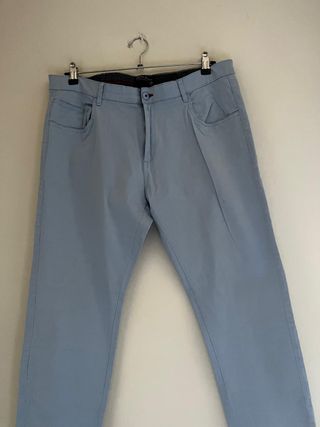 Pantalón Chino Roberto Grassi Talla 48 Azul Claro