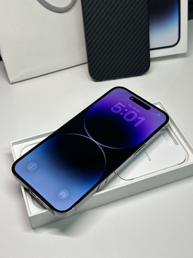 iPhone 14 Pro Max Morado 93% bateria