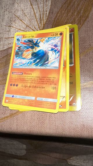 Paquete Cartas Pokémon Lucario
