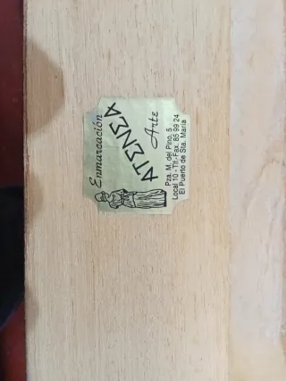 Cuadro antiguo paisaje