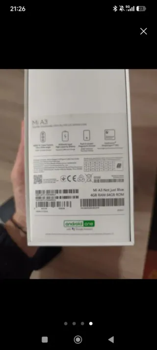 Xiaomi Mi A3 azul 64gb