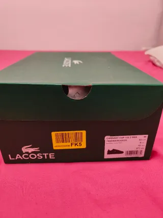 Zapatillas Lacoste Carnaby Cup 125 Negras